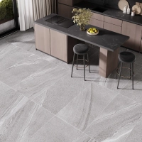 Cutstone Grey Porcelain Tile Rectified Edge - Matt Finish 600 x 1200 x 9 (0)
