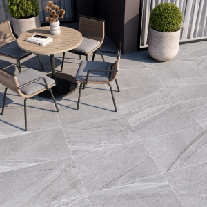 Cutstone Grey Anti Slip Outdoor Porcelain Tile