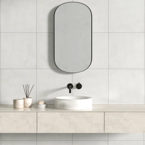 Form Ivory Plain Porcelain Tile