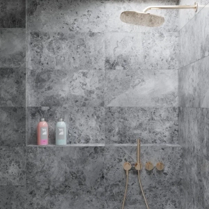 Silver Moon Marble Tile