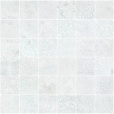 Caria Luna Marble Mosaic Tile Tumbled Edge 48 x 48 (2)
