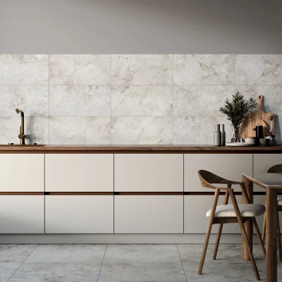 Silver Light Marble Tile Honed 305 x 610 x 12 (0)