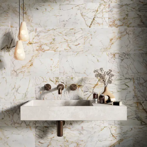 Aegean Gold Marble Tile Honed 305 x 610 x 10 (0)