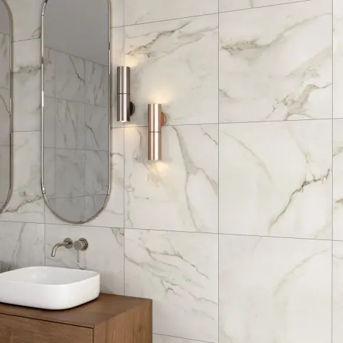 Calacatta Paonazzo Porcelain Tile Rectified Edge - Honed Finish 600 x 1200 x 10 (1)