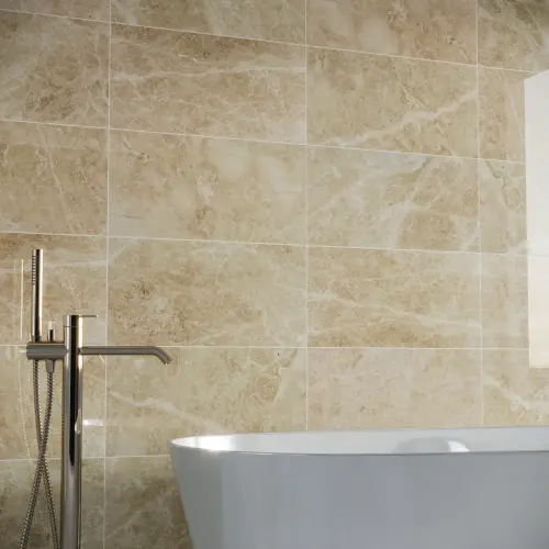 Cappuccino Premium Marble Tile Honed 305 x 610 x 12 (1)