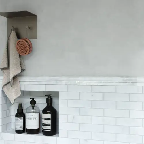 Carrara Marble Dado Border Tile Polished 50 x 305 (1)