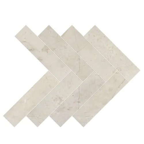Crema Marfil Herringbone Marble Tile Honed 75 x 305 x 10 (1)