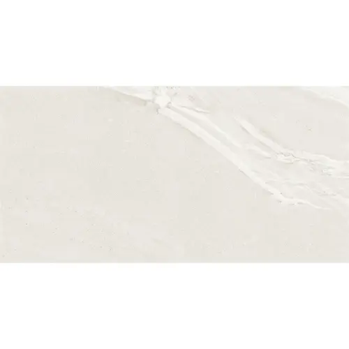 Cutstone White Porcelain Tile Rectified Edge - Matt Finish 600 x 1200 x 9 (1)