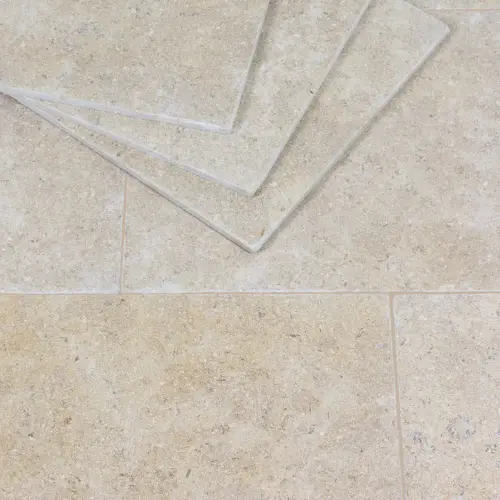 Desert Pearl Limestone Tile Tumbled 600 x 900 x 20 (2)