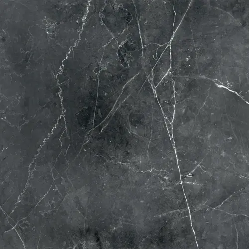 Nero Venato Porcelain Tile Rectified Edge - Honed Finish 600 x 600 x 9 (2)
