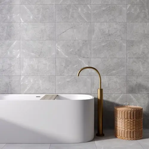 Torino Argento Porcelain Tile Natural Edge - Matt Finish 300 x 600 x 9 (1)