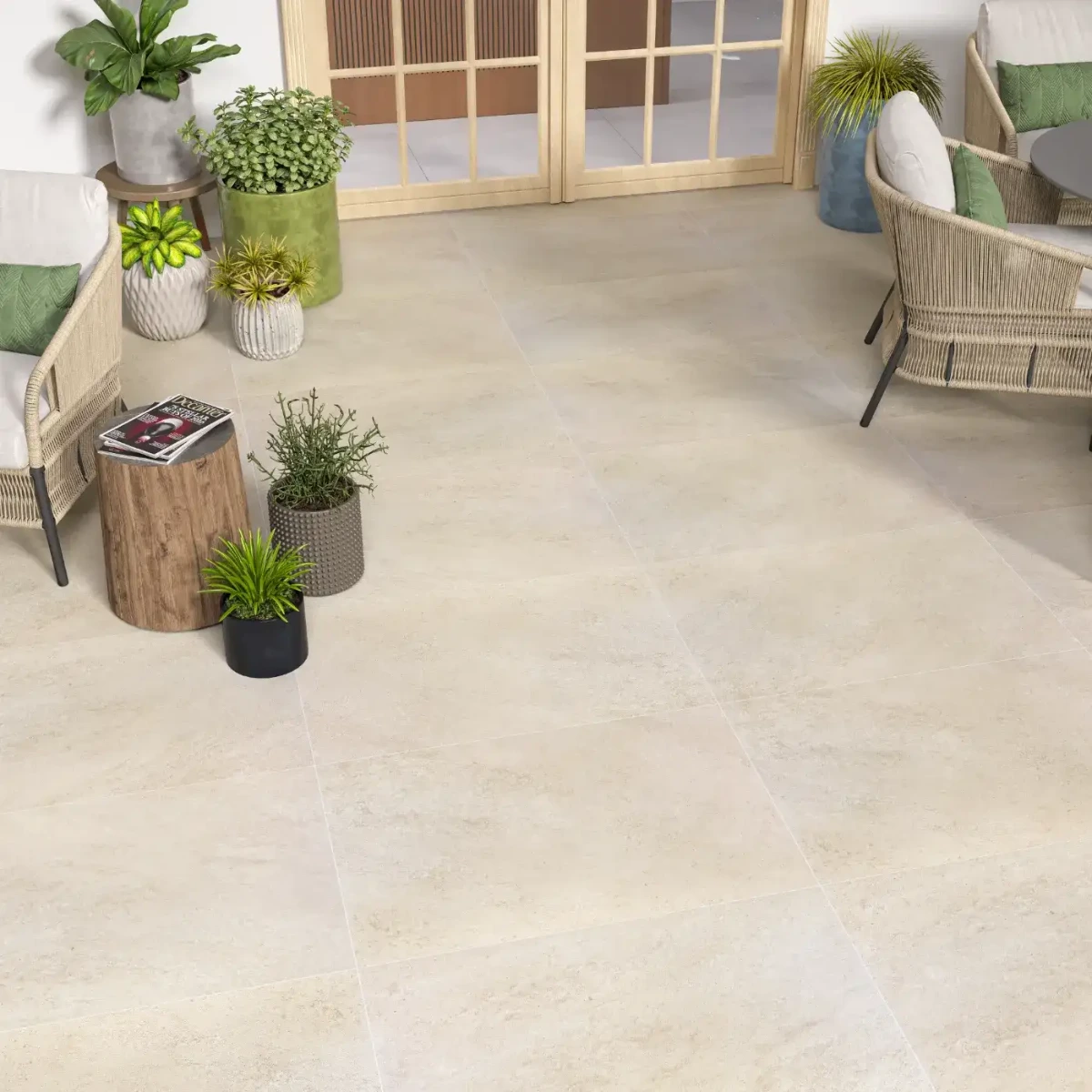 Exterior Porcelain & Stone: Choosing the Perfect Finish for Your Outdoor Space