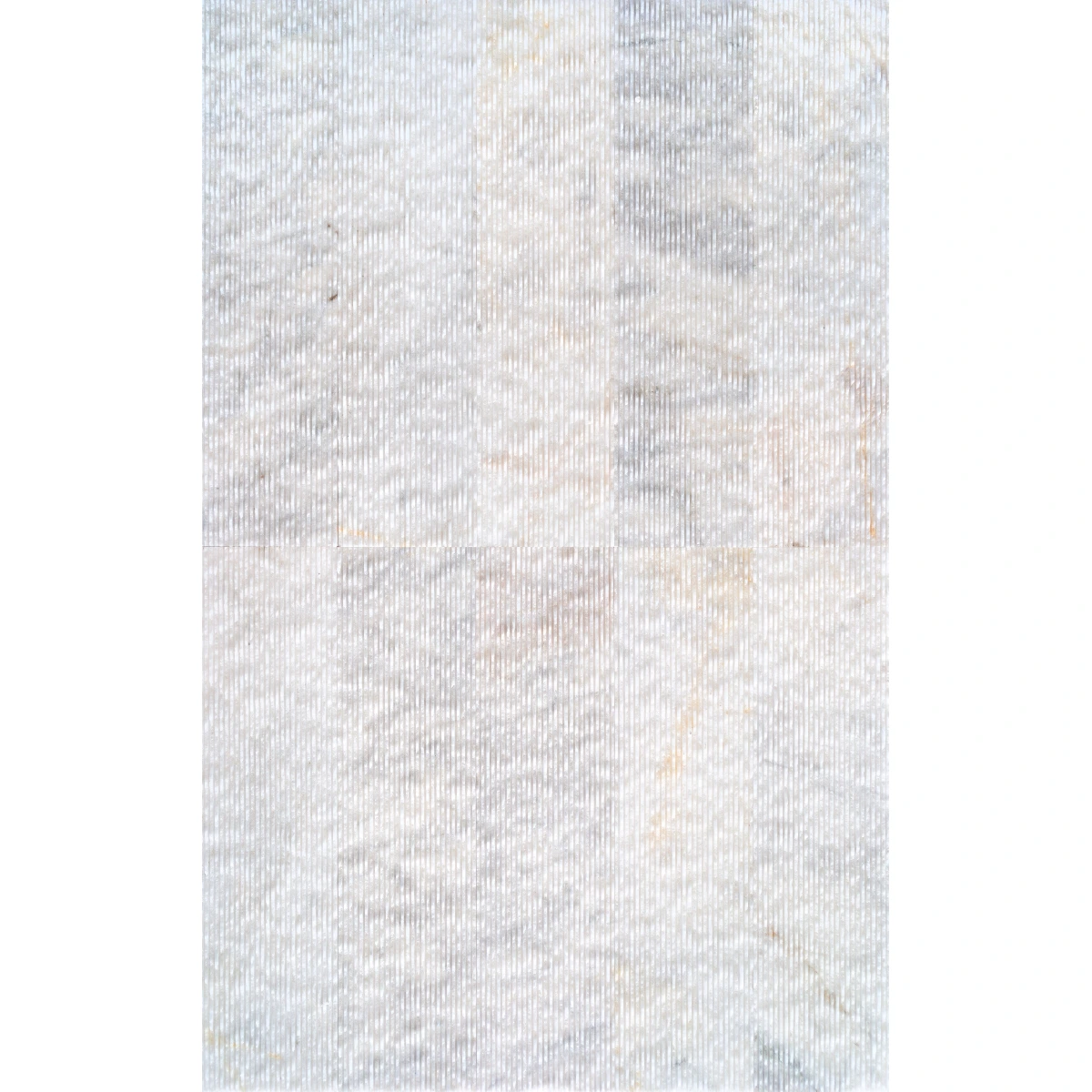 Carrara White Marble Tile Grooved 152 x 610 x 15 (1)